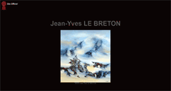 Desktop Screenshot of jean-yves-le-breton.com